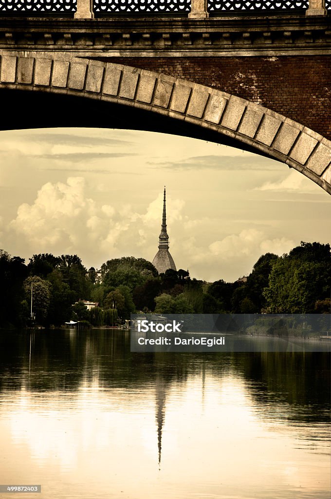 Torino Mole Antonelliana possono - Foto stock royalty-free di Mole Antonelliana