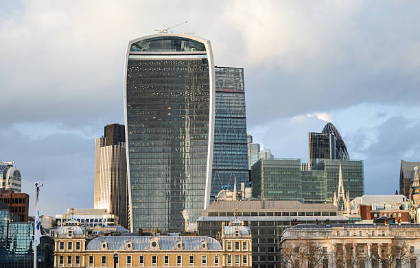 istock Modern office buildings in London's Financial District 499874264