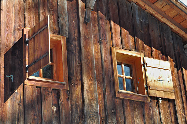 istock windows on wooden cottage 499874733