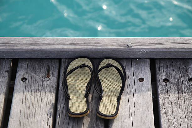 istock Flip Flops in Maldives 499877894