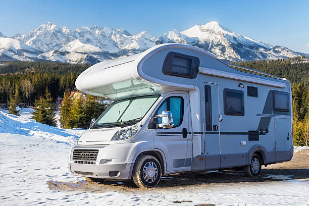istock Motor Home in the Tatra Mountains 499880502