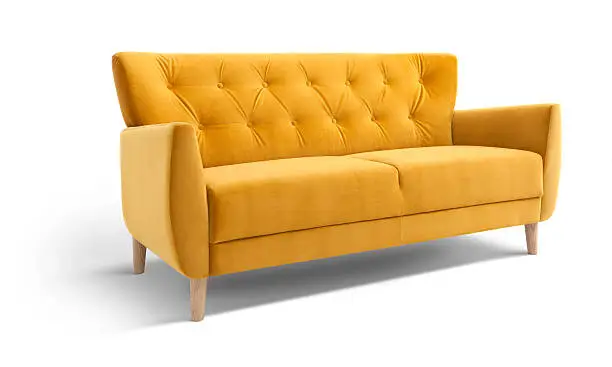 Modern isolated sofa