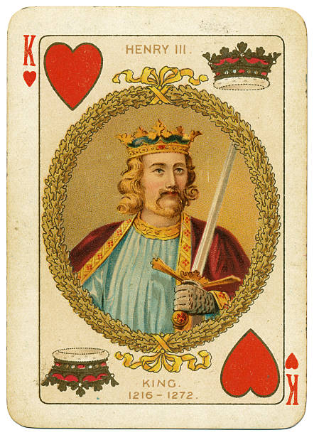 istock King Henry III playing card from Diamond Jubilee pack 1897 499888687