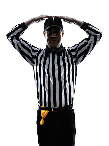 istock american football referee gestures silhouette 499890379