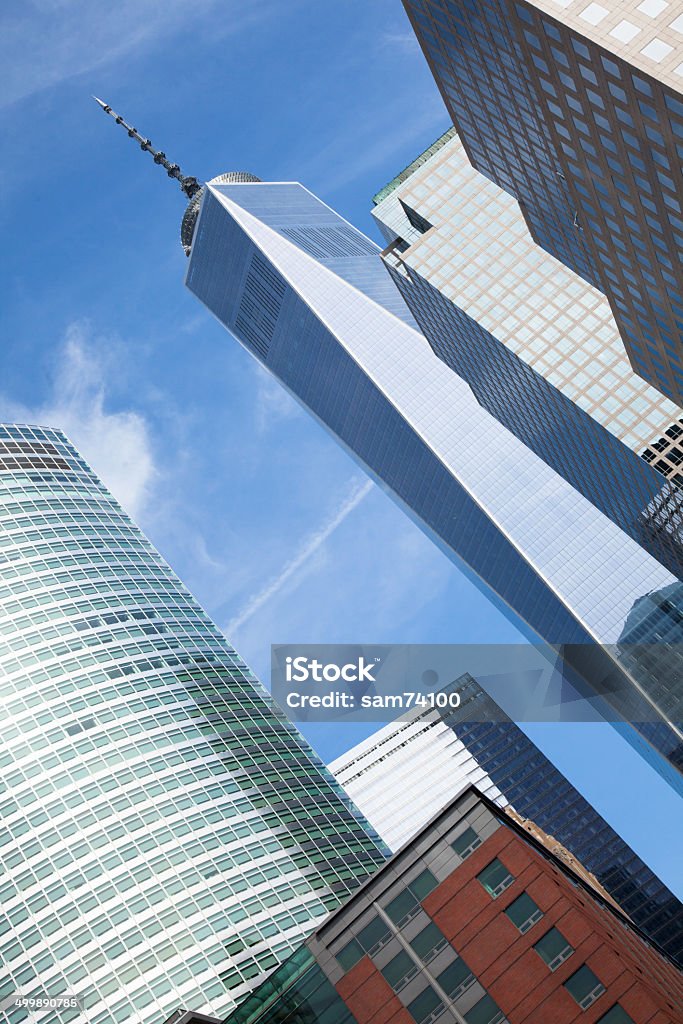 Manhattan downtown financial district, New York  - USA Architecture Stock Photo