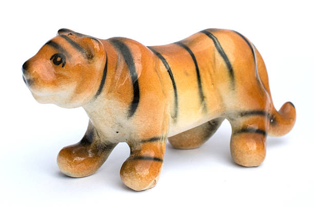 istock The tiger clay doll 499892505