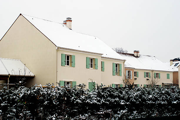 istock residential area in winter 499893549