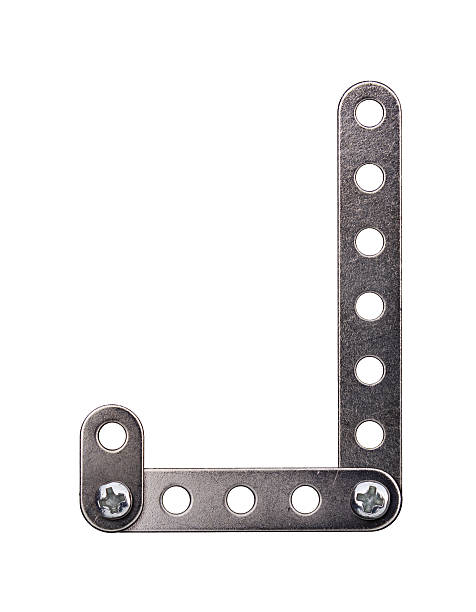 istock Metal meccano alphabet symbol 499894635