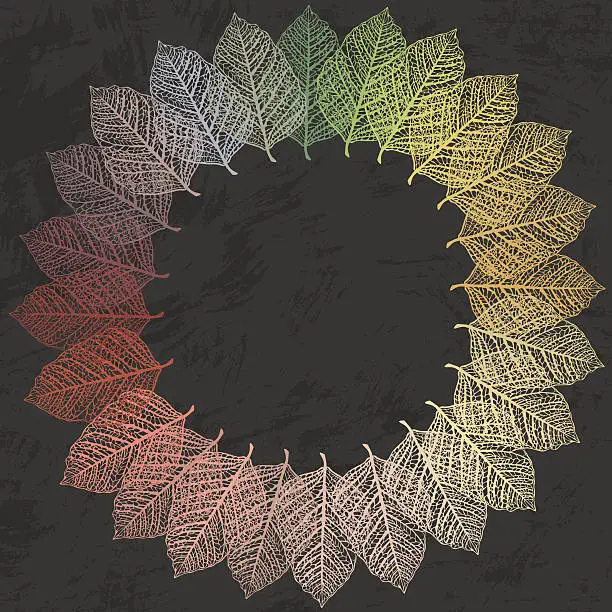 Vector illustration of Autumn Leaves