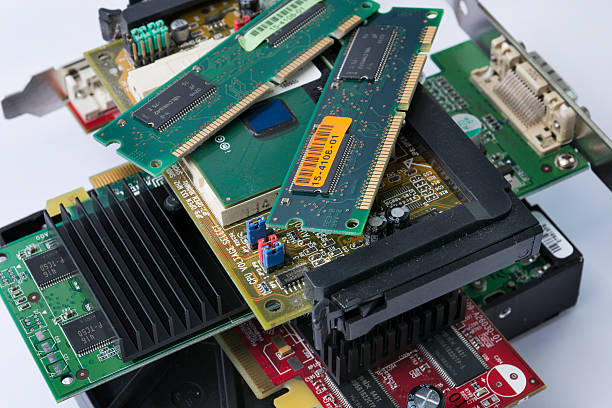 istock Waste of electric and electronic equipment 499898556