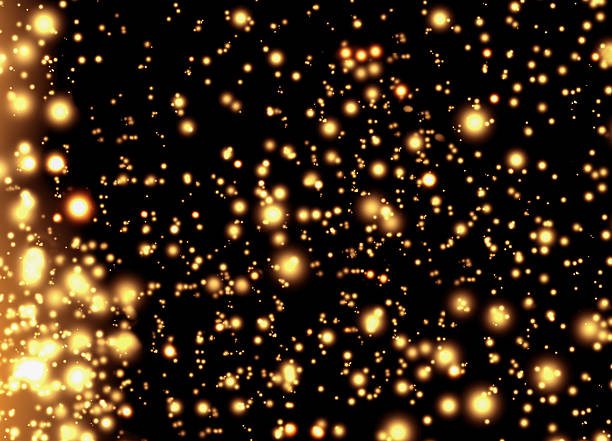 istock abstact sparkle christmas background with snowflakes and star an 499901986