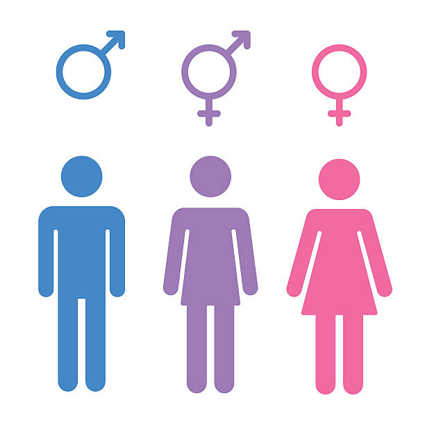 性別記号セット - gender symbol human gender male sexual issues点のイラスト素材／クリップアート素材／マンガ素材／アイコン素材