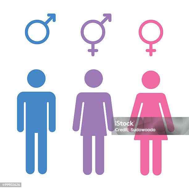 Gender Symbols Set Stock Illustration - Download Image Now - Icon Symbol, Females, Males
