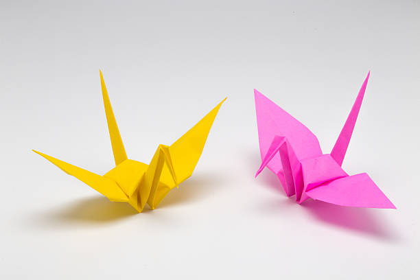 istock Paper crane in Japan 499904338
