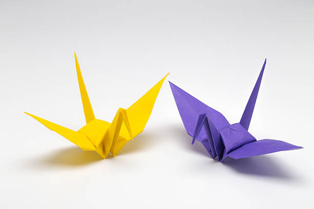 istock Paper crane in Japan 499904384
