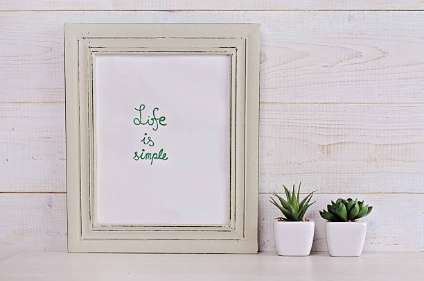istock Motivation quotation Life is simple. 499905530