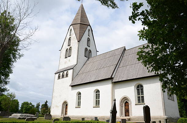 istock Lojsta church in Sweden 499908421