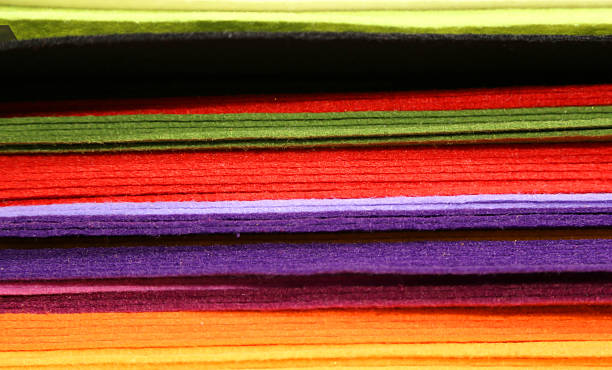 istock piles of colored felt for hobbyists and decorators 499908866