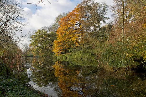 istock Autumn landscape at Castle Linn 499911212