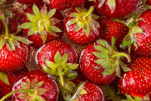 Strawberries In Soda