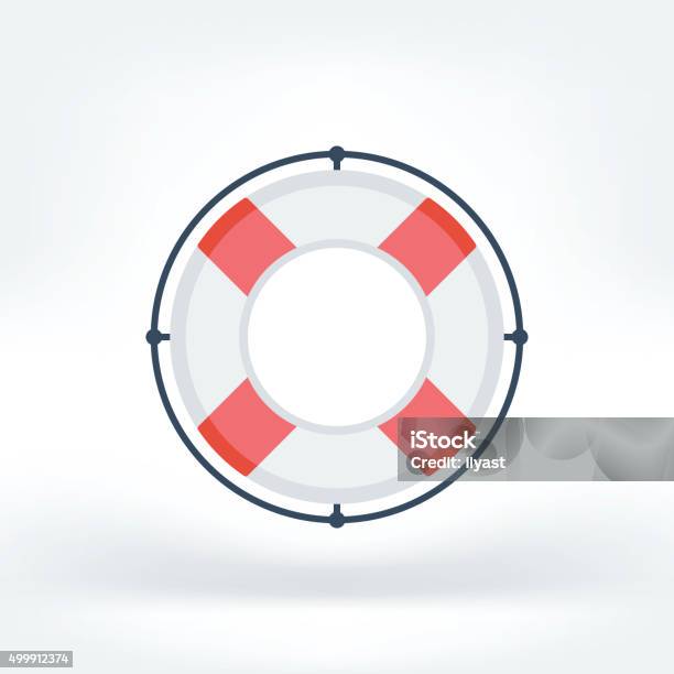 Vector Icon Of Help Stock Illustration - Download Image Now - Icon Symbol, Accidents and Disasters, Assistance