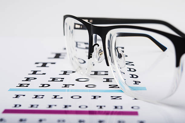 istock black eye glasses and focus exam test 499912580