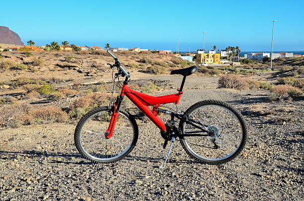 istock Full Suspension Mountain Bike 499913322
