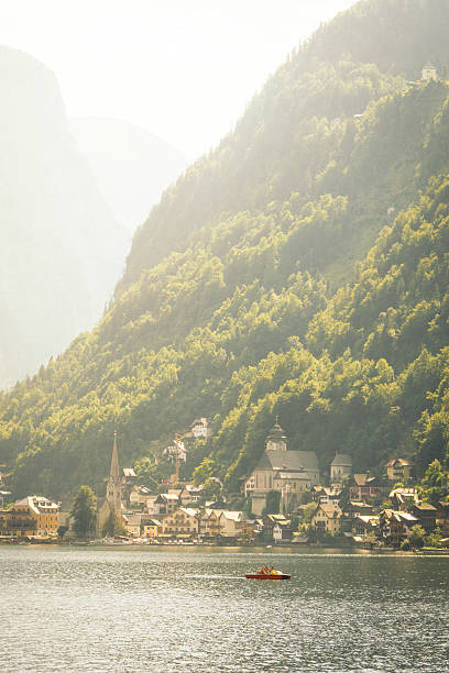 istock Boating on Lake Hallstatt 499913512