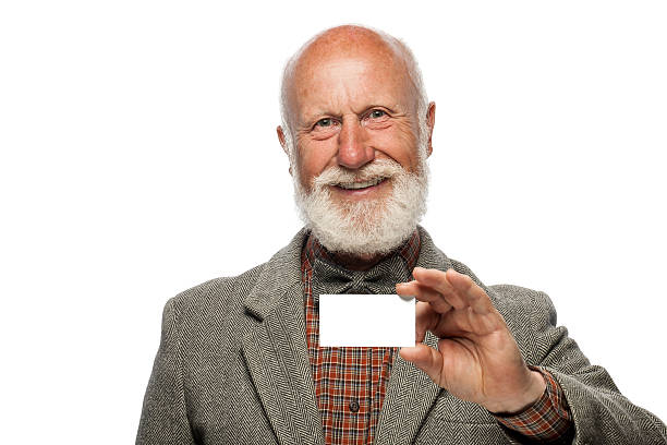 istock Old man with a big beard and a smile 499913587