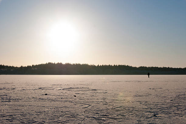 istock Frozen Lake of Menteith, Scotland 499914495