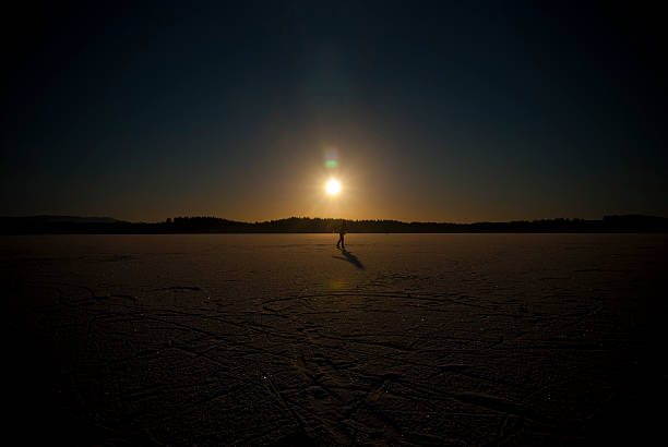 istock Frozen Lake of Menteith, Scotland 499914507