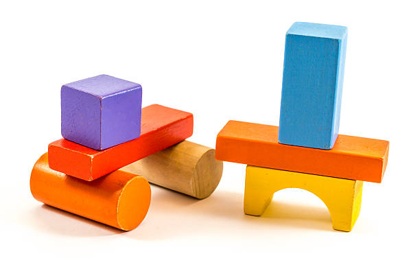 istock Wooden building blocks 499924256