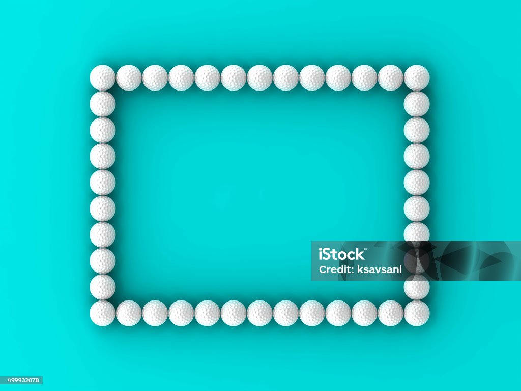Ball Rectangle Photo Golf Ball Rectangle Pattern Background Stock Photo - Download Image Now ...