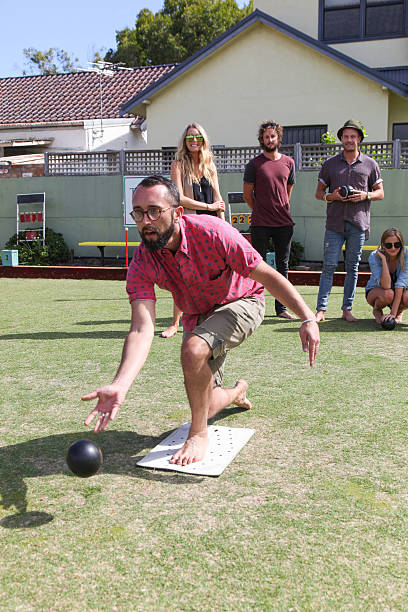 istock Friends Playing Lawn Bowls 499934258