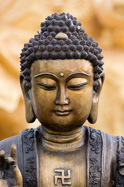 istock Buddha statue buddha image used as amulets of Buddhism religion 499934404