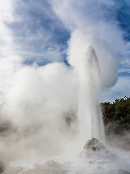 istock The wai o tapu geyser spilling out 499954398