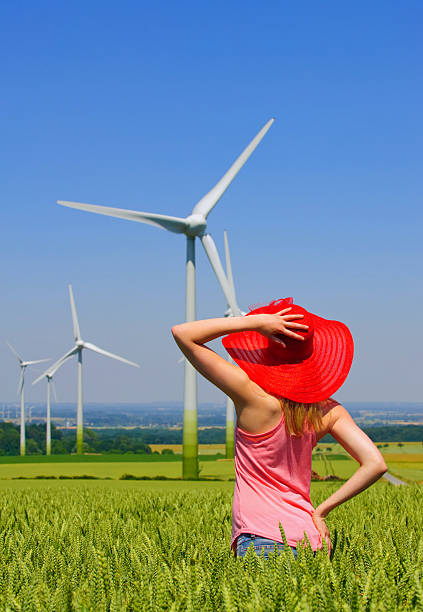 istock Girl in a Wind Park three 499954496