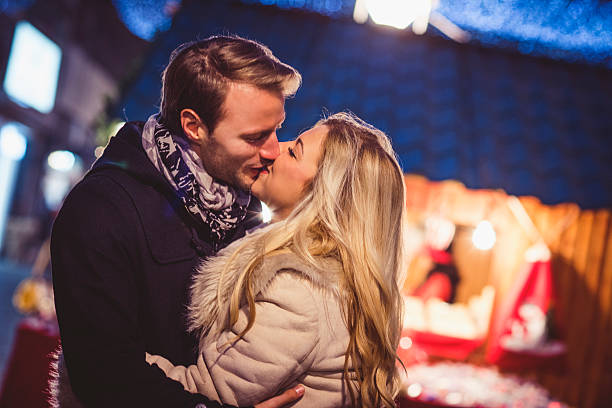istock Couple in love kissing 499955262