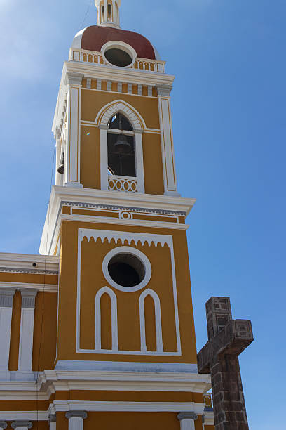 istock Granada Nicaragua Cathedral View from outside in sunny day 499956502