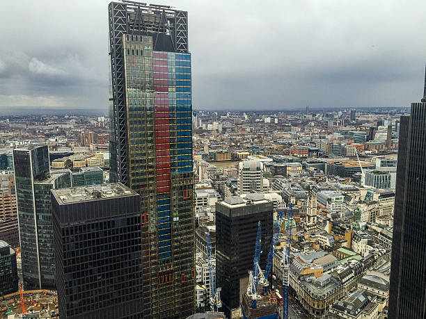 istock Modern office buildings in London's Financial District 499959362