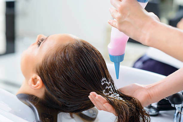 istock Special hair treatment procedure 499979278