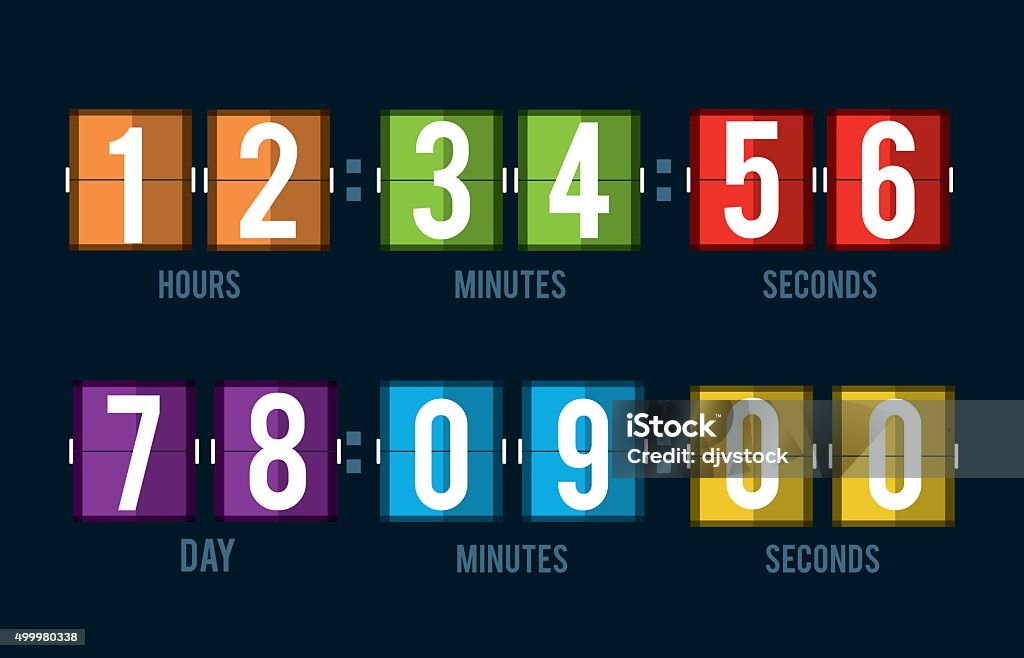 Numbers Code Design Codes And Digits Stock Illustration - Download Image Now - 2015 ...