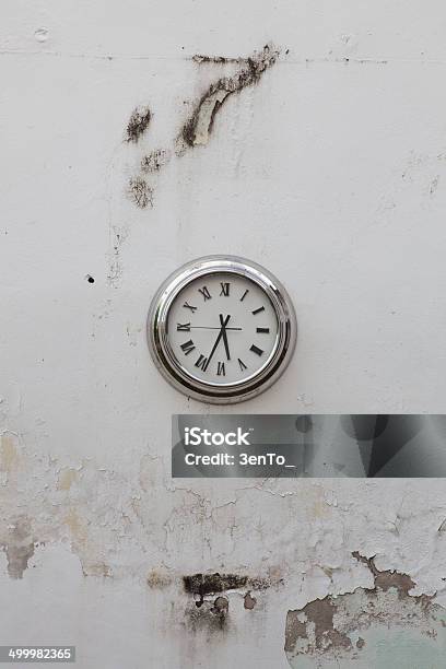 Clock On Wall Stock Photo - Download Image Now - 10 O'Clock, Abstract, Accuracy
