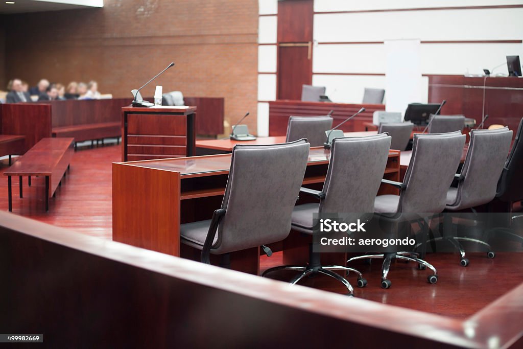 court room Courtroom Stock Photo