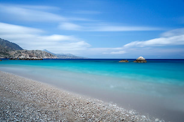 Beach on Karpathos island, Greece