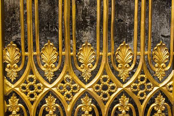 istock Golden fence 499982863