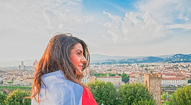 istock beautiful tourist in firenze 499997511