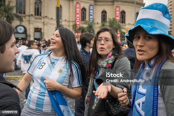 World Cup Fans Gather To Celebrate In Cordoba Stock Photo - Download Image Now - Argentina, Capital Cities, Celebration