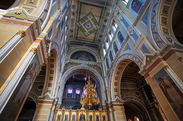 istock Inside of Assumption Cathedral in Kharkov. 499999915