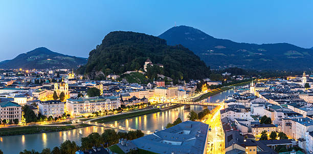 istock Salzburg Austria at dusk panorama 500000150